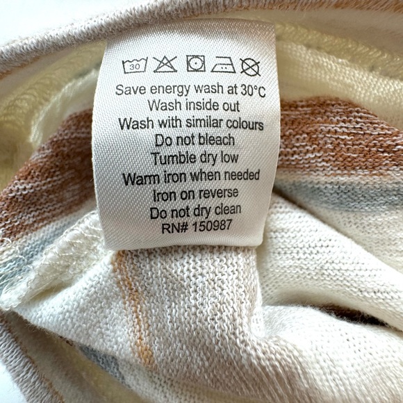 EUC Women’s Rylee + Cru striped top size xs - Picture 4 of 4